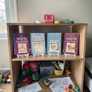 Lot Of 4 Diary Of A Wimpy Kid By Jeff Kinney /Cabin/Meltdown/Deep End/Ugly Truth